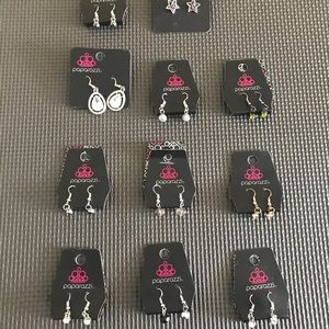 11 Pairs Paparazzi Earrings